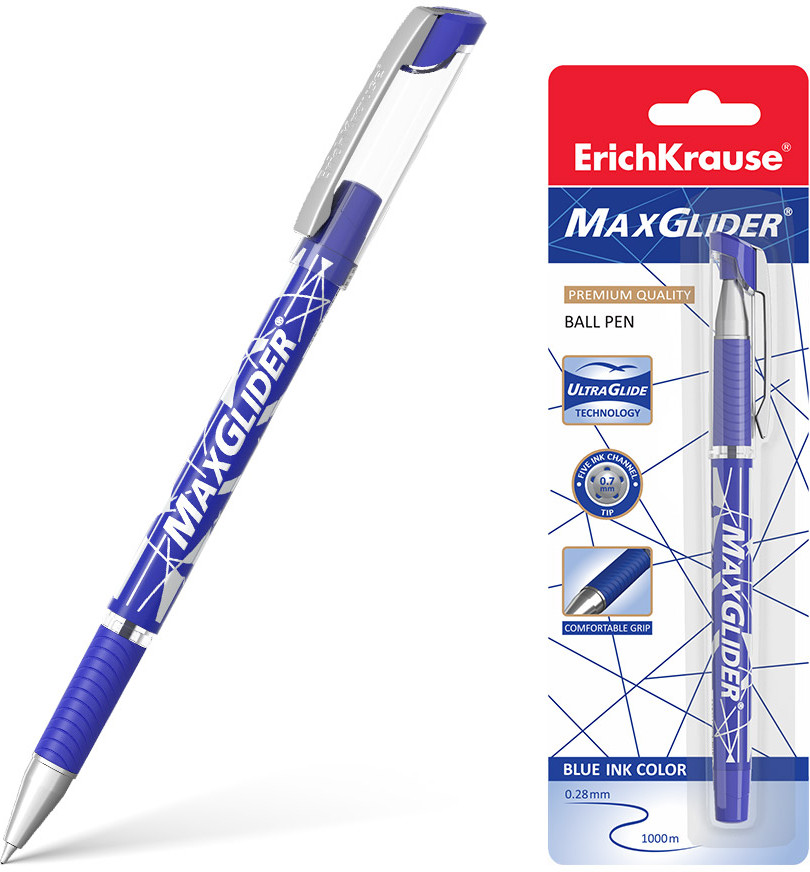 Ручка шариковая «Max Glider» | Ultra Glide Technology | Erich Krause