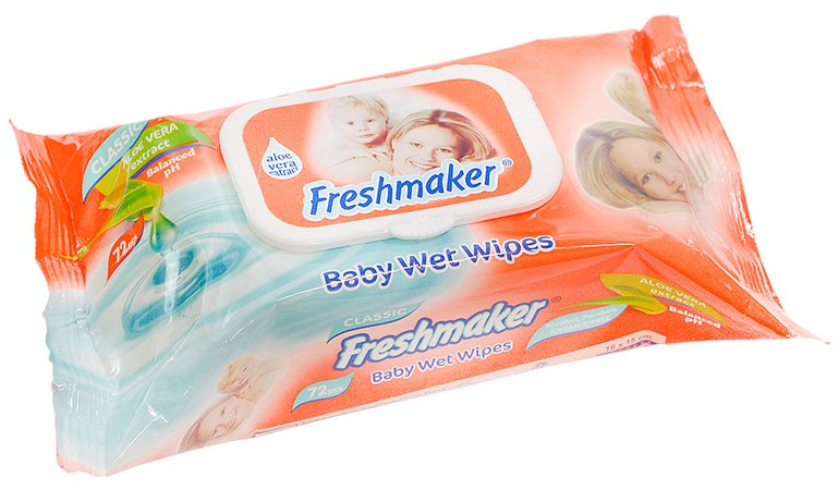 Салфетки влажные детские «Extra» | Freshmaker