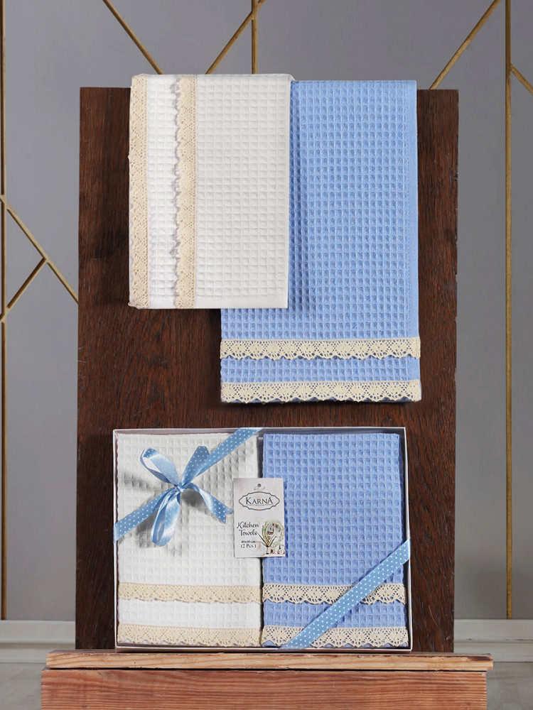 Комплект вафельных полотенец «Kopenaki» | Kopenaki | Karna