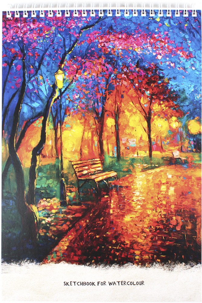 Скетчбук «Осенний парк» | Проф-Пресс