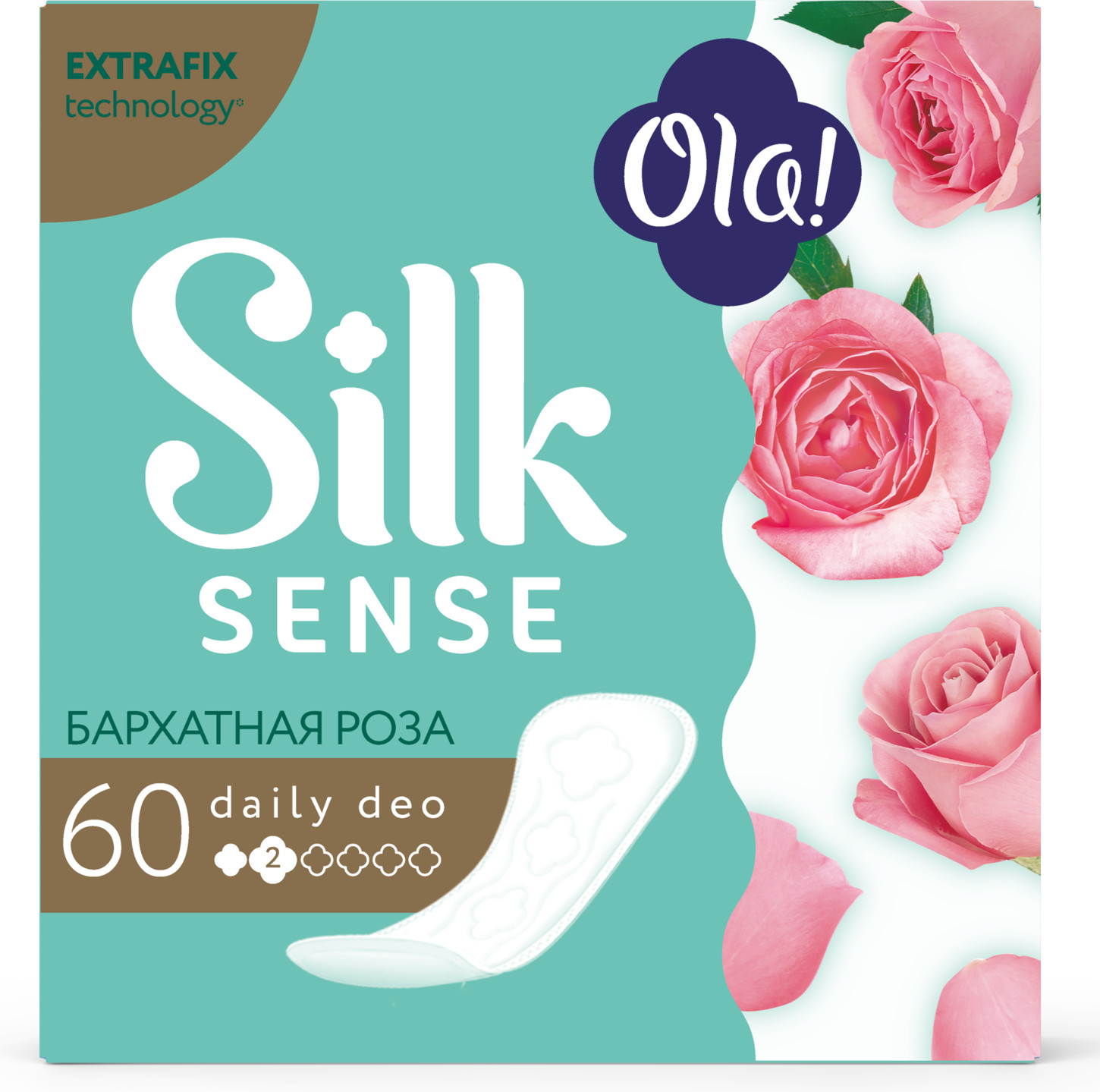 Прокладки женские «Deo Бархатная роза» | Daily | Ola!