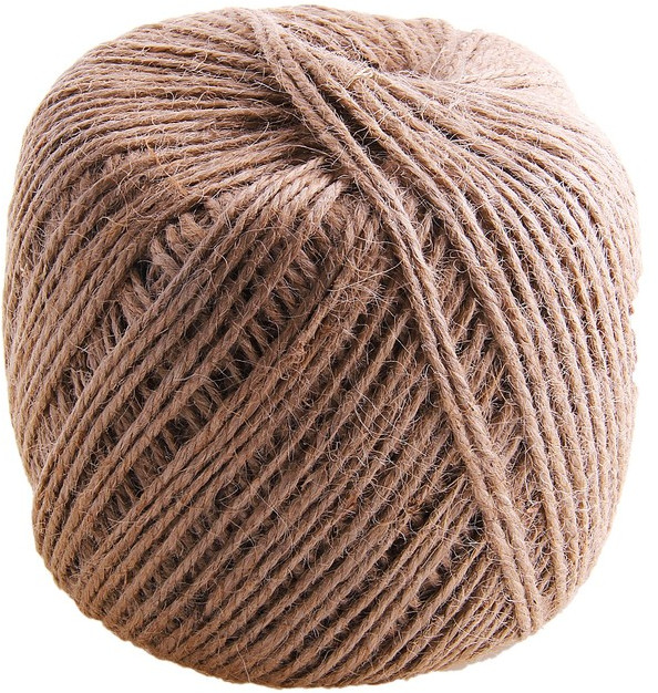 Шпагат джутовый трехниточный | Доляна