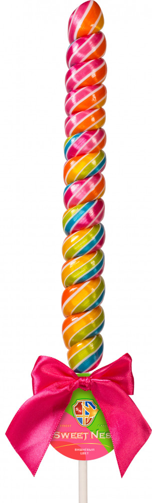 Карамель леденцовая в форме спирали «Вишневый цвет» | Sweet Ness