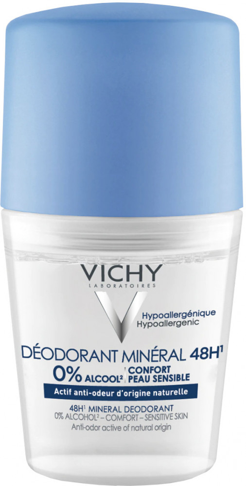 Минеральный дезодорант без солей алюминия 48 часов свежести | Vichy