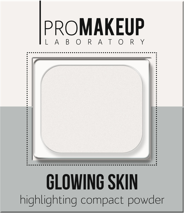 Хайлайтер для лица «Glowing Skin», оттенок 101 Белый | PROmakeup