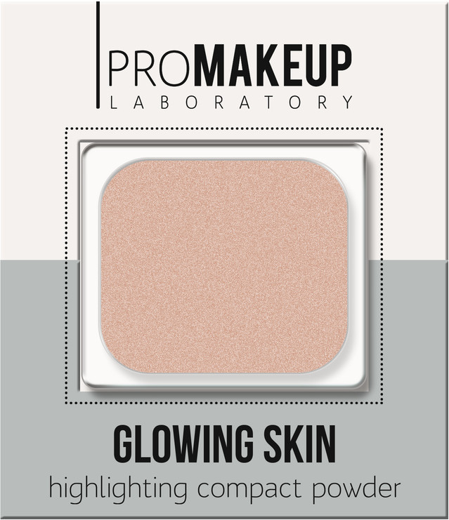 Хайлайтер для лица «Glowing Skin», оттенок 103 Телесный | PROmakeup
