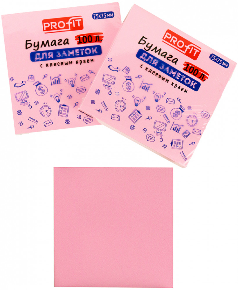 Блок для записи с клеевым краем | Profit