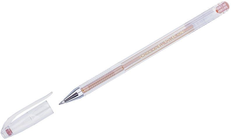 Ручка гелевая «Hi-Jell Metallic» | Crown