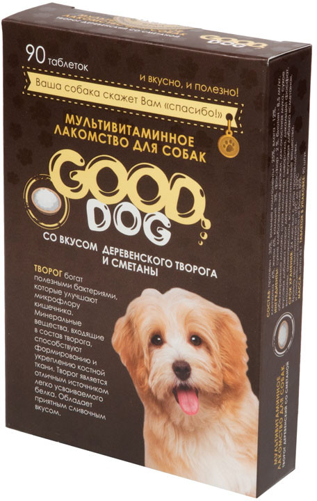 Лакомcтво мультивитаминное для собак | Good Dog & Сat