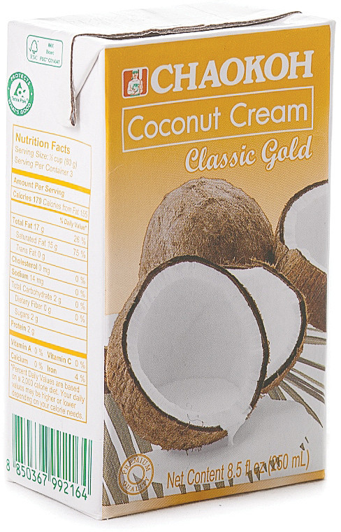 Сливки кокосовые | Chaokoh