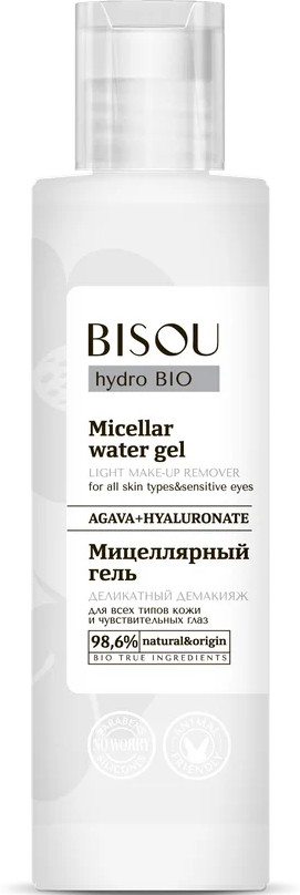 Мицеллярный гель для снятия макияжа «Деликатный демакияж» | Bio | Bisou