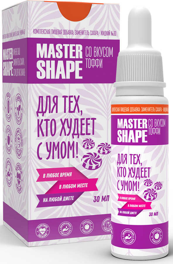 Заменитель сахара жидкий со вкусом тоффи | Fit Parad