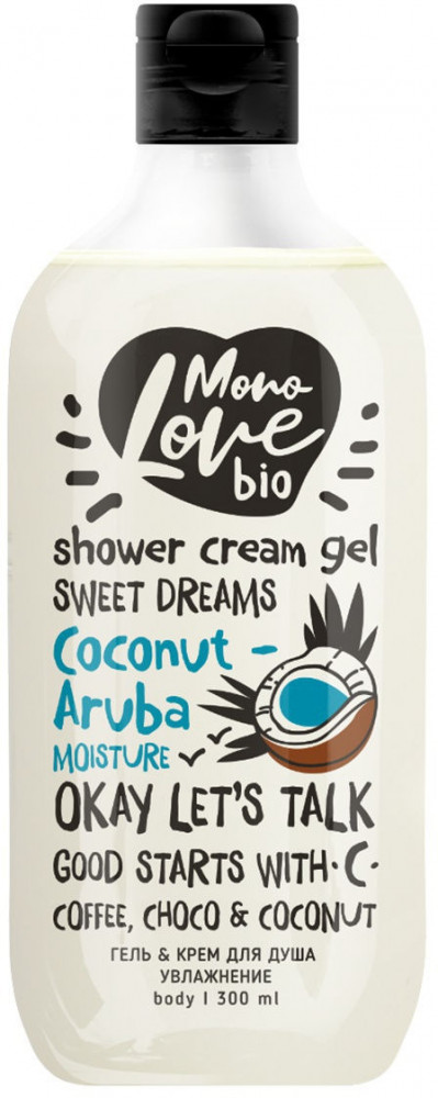 Гель-крем для душа тонизирующий | MonoLove