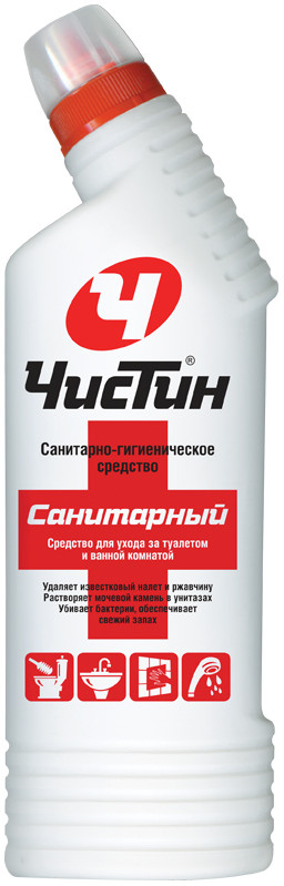 Средство для туалета и ванн «Санитарный» | Чистин