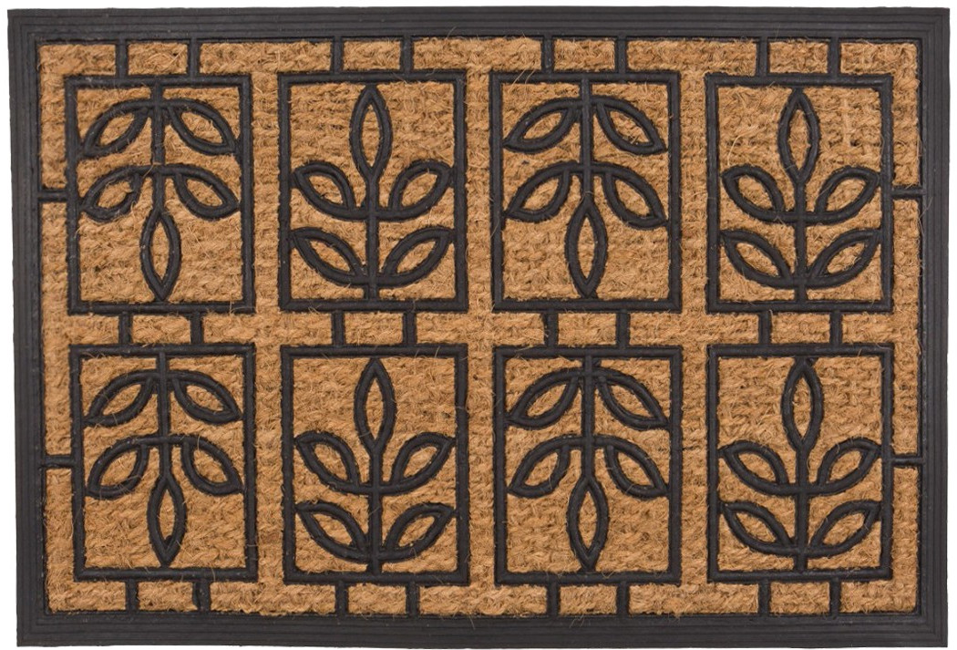 Коврик кокосовый «Листочки» | Sunstep