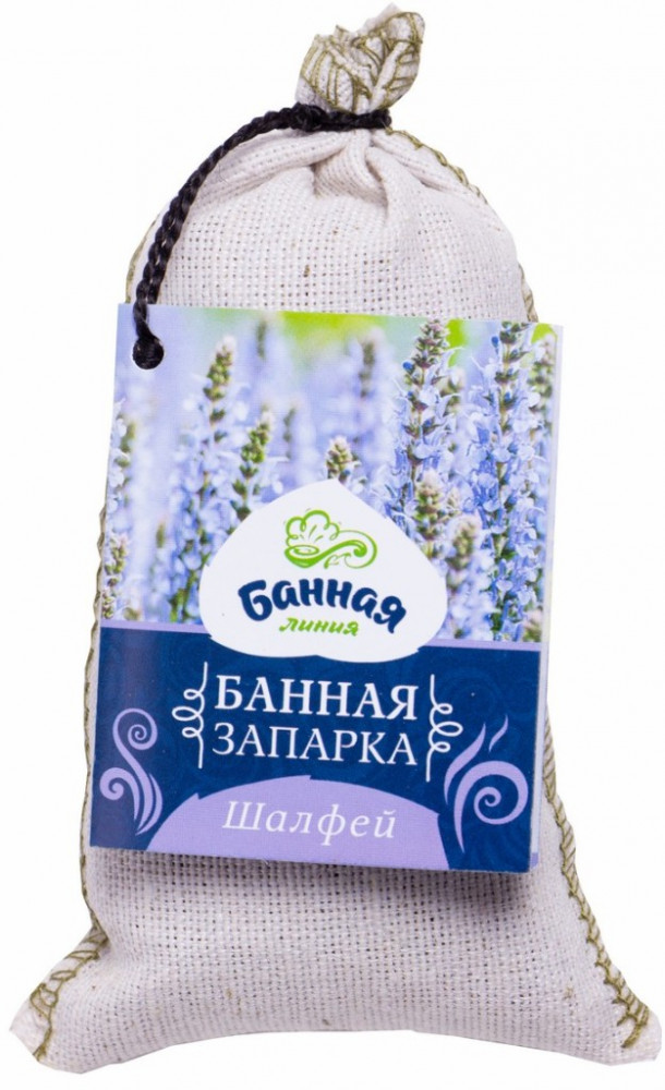 Запарка для бани в мешочке «Шалфей» | Банная линия