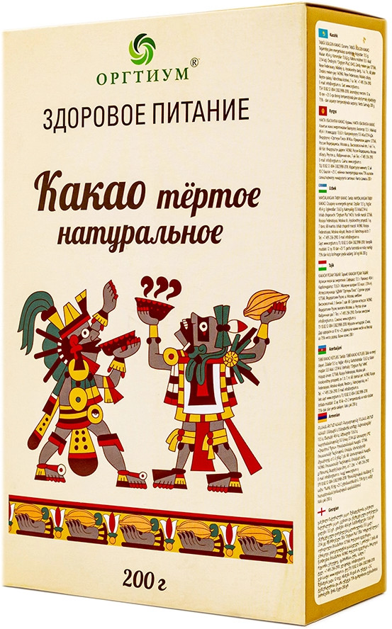 Какао тертое в кусочках | Оргтиум