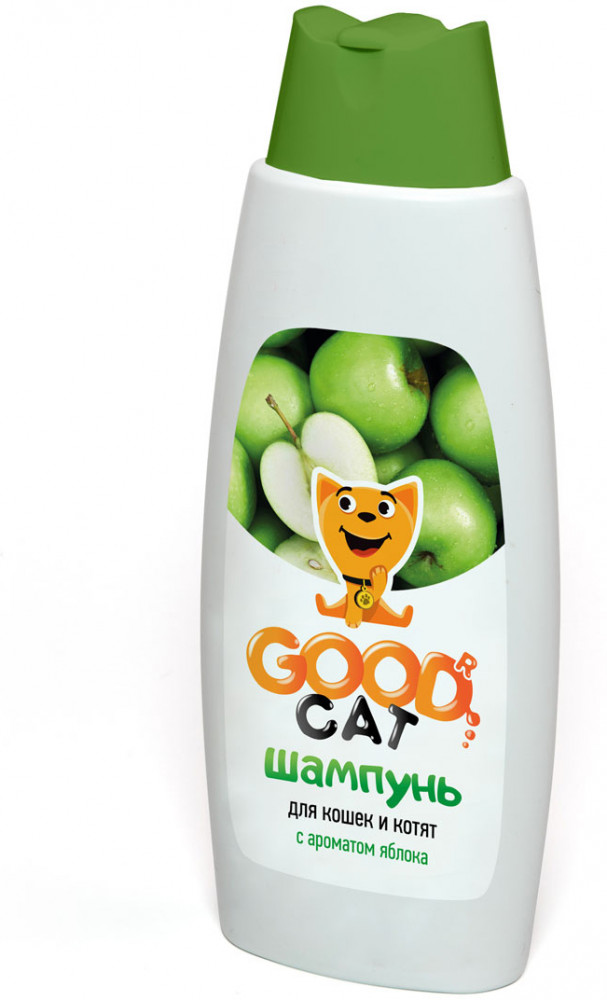 Шампунь для кошек и котят с ароматом яблока | Good Dog & Сat