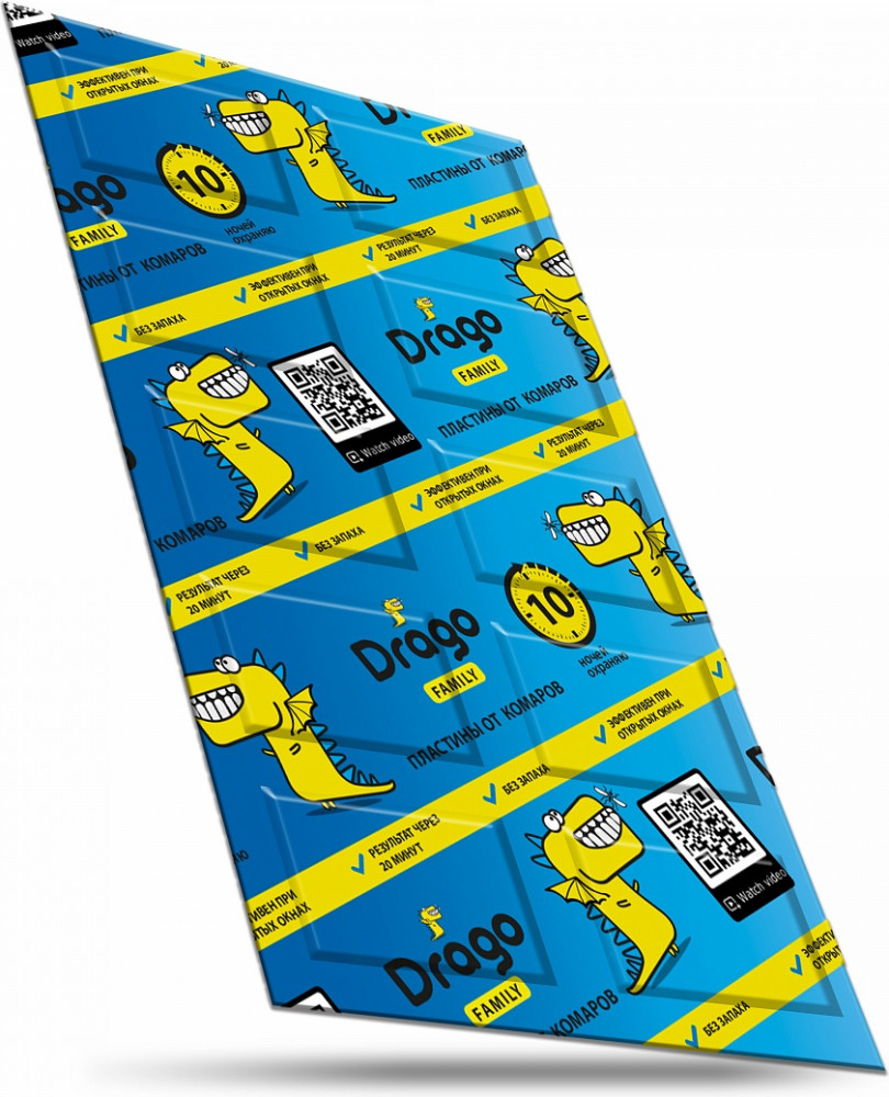 Пластины от комаров | Drago | Grass