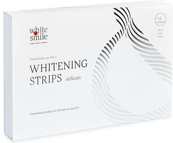 Полоски для зубов отбеливающие «Delicate» | White and Smile