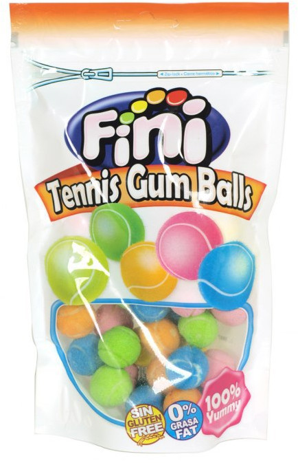 Жевательная резинка Tennis Gum Balls «Теннисные мячики» | Fini
