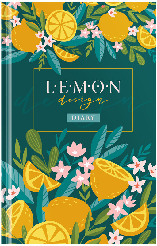 Ежедневник «Juicy lemon» | Цветы | OfficeSpace
