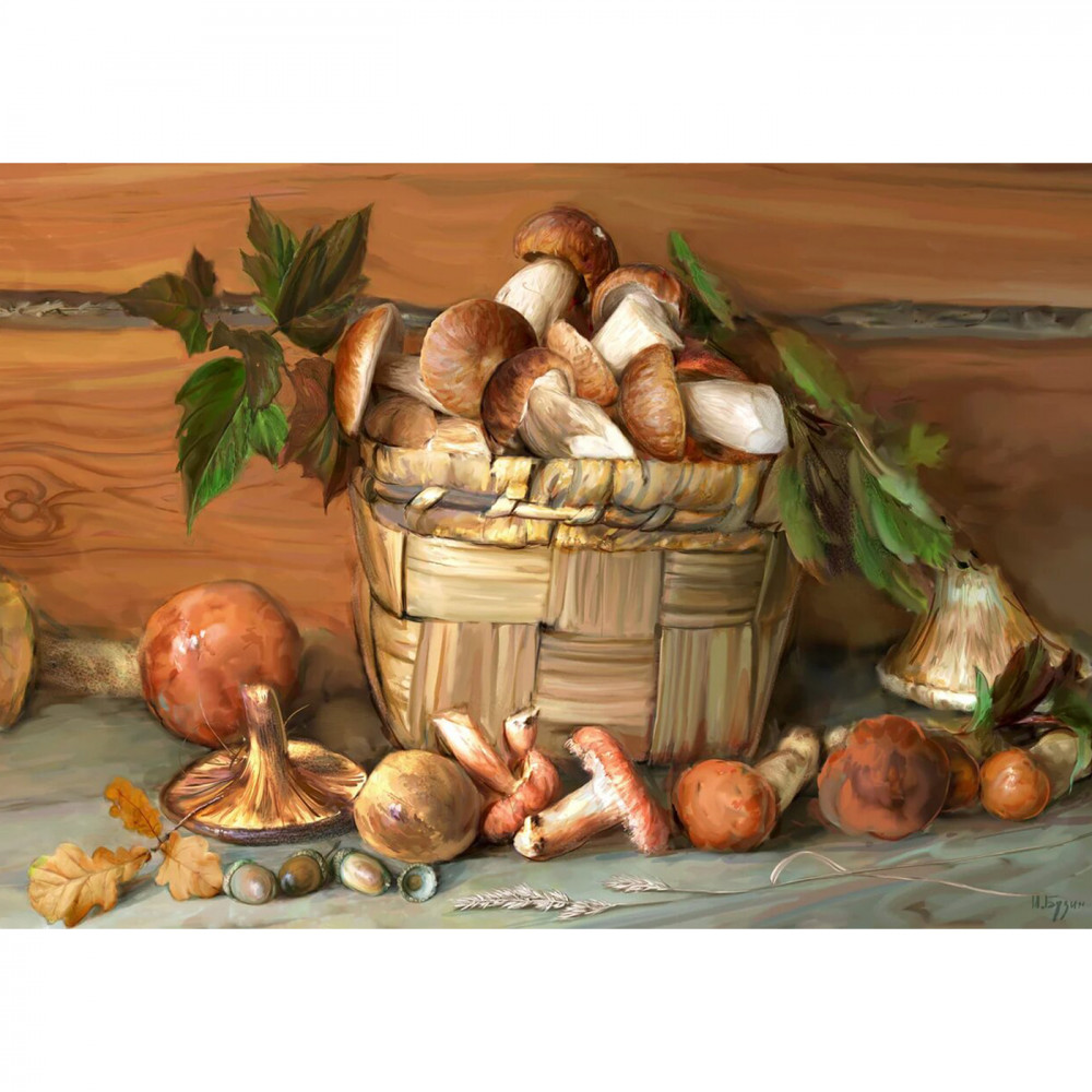 Картина мозаикой «Деревенский натюрморт» | Molly
