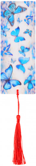Закладка для книг «Blue butterflies»