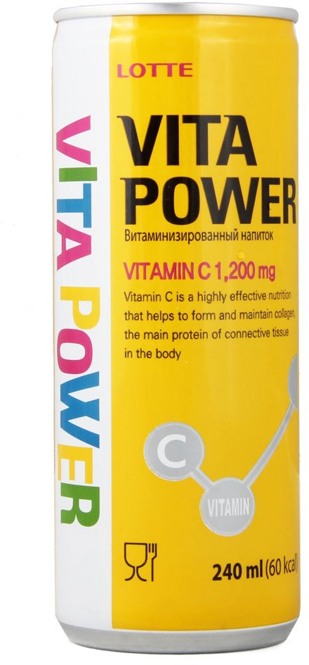 Напиток витаминизированный «Vita Power» | Lotte