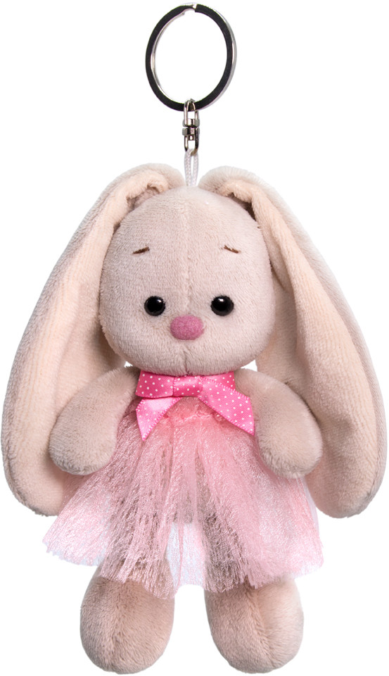 Игрушка-брелок «Зайка Ми в розовой юбке и с бантиком» | Зайка Ми | Budi Basa