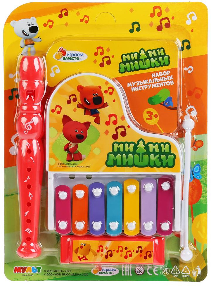 Набор музыкальных инструментов | Ми-ми-мишки | Играем вместе
