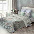 Комплект постельного белья «Гербарий» (Евро, бязь-универсал, 2 наволочки 70х70)