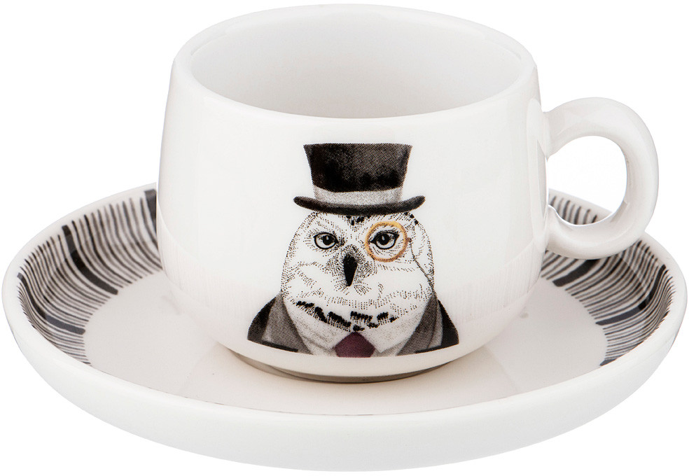 Кофейная пара «Сова» | Fashion Animals | Lefard