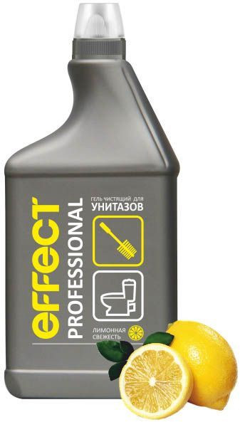 Гель для чистки унитазов «Лимонная свежесть» | Professional | Effect