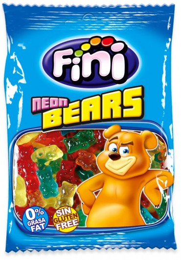 Мармелад жевательный Neon Bears «Неоновые мишки» | Fini
