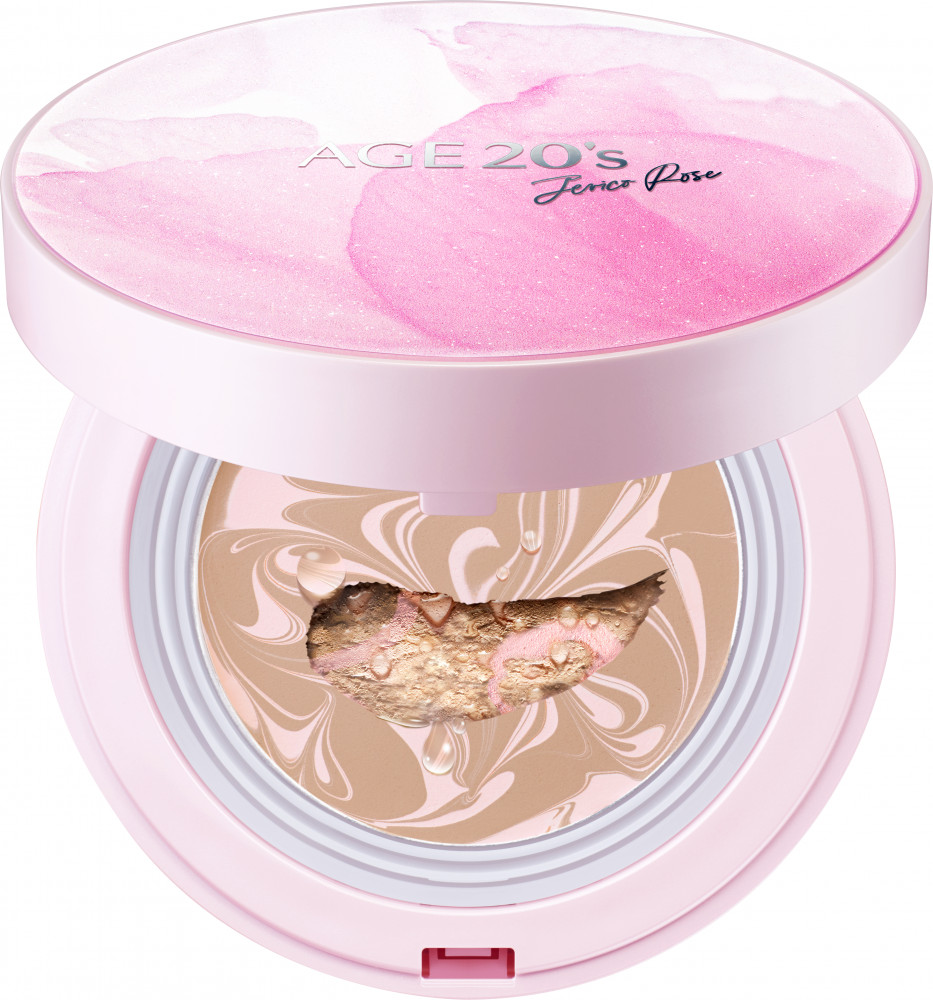 Крем-пудра для лица со сменным блоком SPF 50+ / PA+++, оттенок 21 Light beige | Jericho | AGE20's