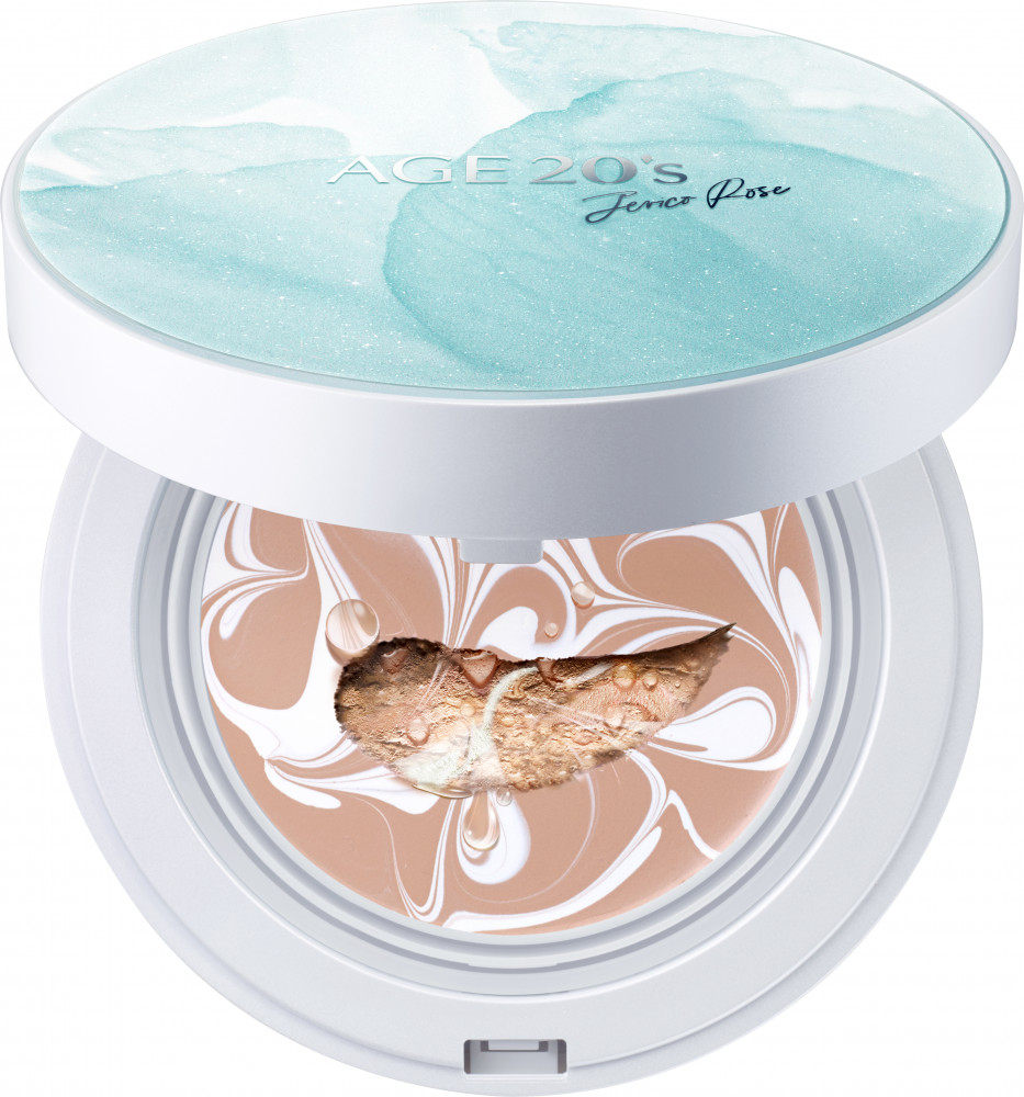 Крем-пудра для лица со сменным блоком SPF 50+ / PA+++, оттенок 23 Medium beige | Jericho | AGE20's