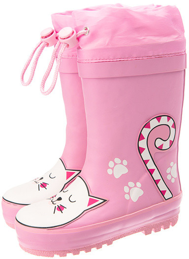 Сапоги резиновые для девочек | Super girl | PlayToday