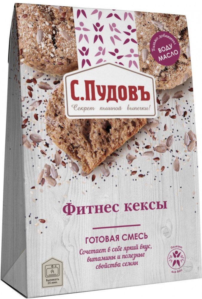 Смесь готовая «Фитнес кексы» | С.Пудовъ