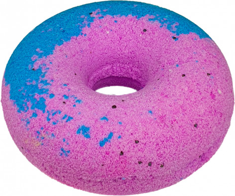 Гейзер для ванны «Чернично-малиновый пончик»