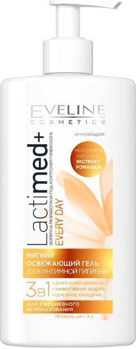 Гель для интимной гигиены с экстрактом ромашки | Lactimed | Eveline Cosmetics