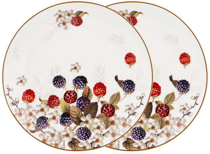 Набор тарелок обеденных «Ежевика» | Ежевика | Lefard