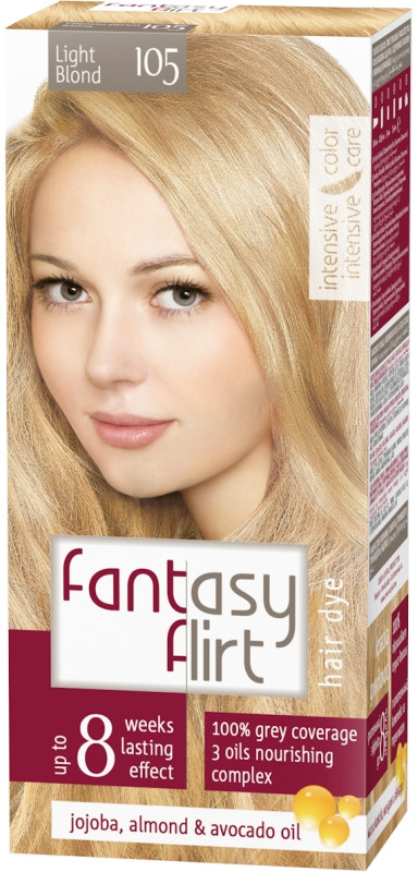 Краска для волос, оттенок №105 светло-русый блонд | Fantasy Flirt