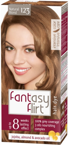 Краска для волос, оттенок №123 натурально-русый