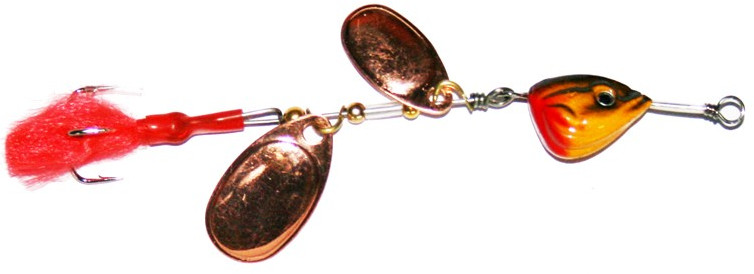 Блесна вращающаяся с подгрузом | Green Way