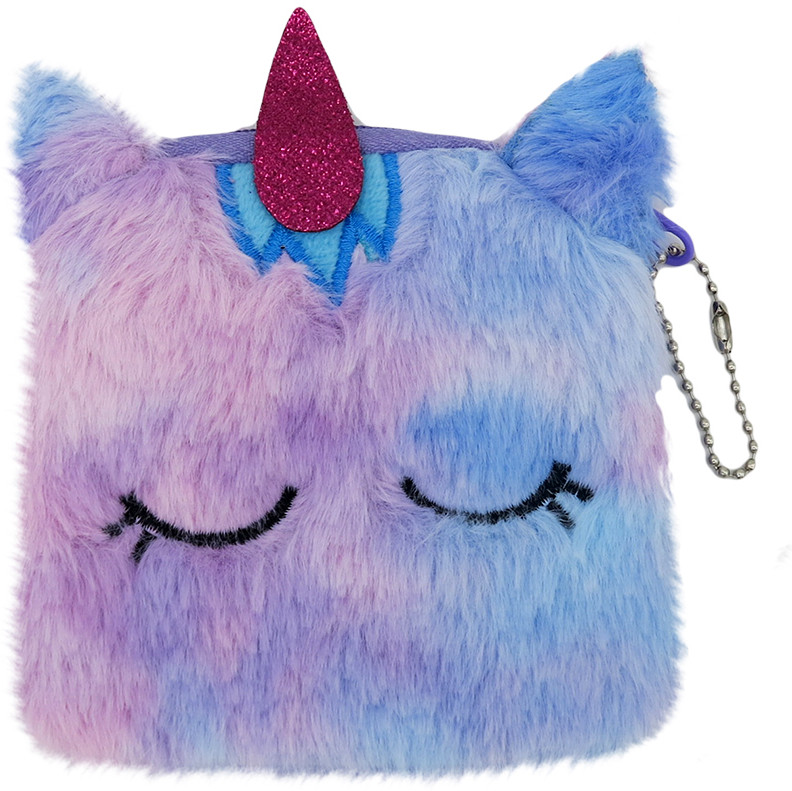 Кошелек плюшевый «Единорог Warm Dreams» | Unicorn | МихиМихи