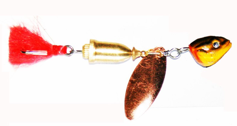 Блесна вращающаяся с колокольчиком и с подгрузом | Green Way