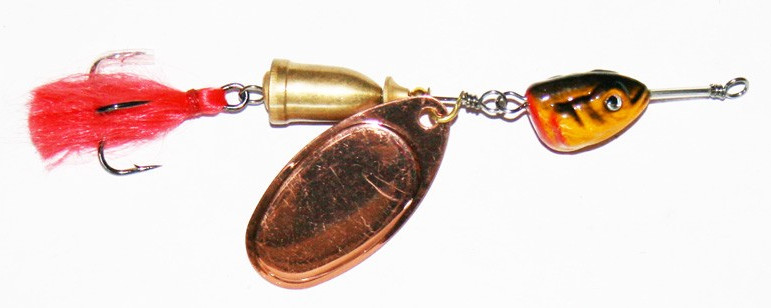 Блесна вращающаяся с колокольчиком и с подгрузом | Green Way