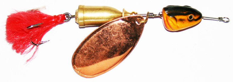 Блесна вращающаяся с колокольчиком и с подгрузом | Green Way