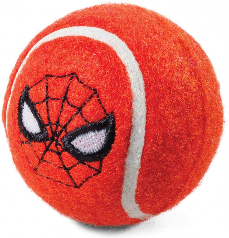 Мяч теннисный для собак «Человек Паук» | Triol